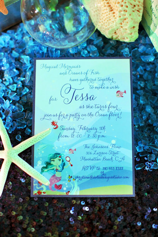 Mermaid Under the sea bday - DDS 4