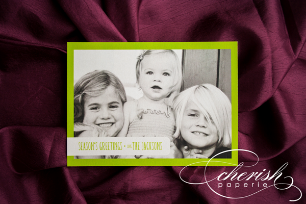 Cherish Paperie 2012 Holiday Card Collection