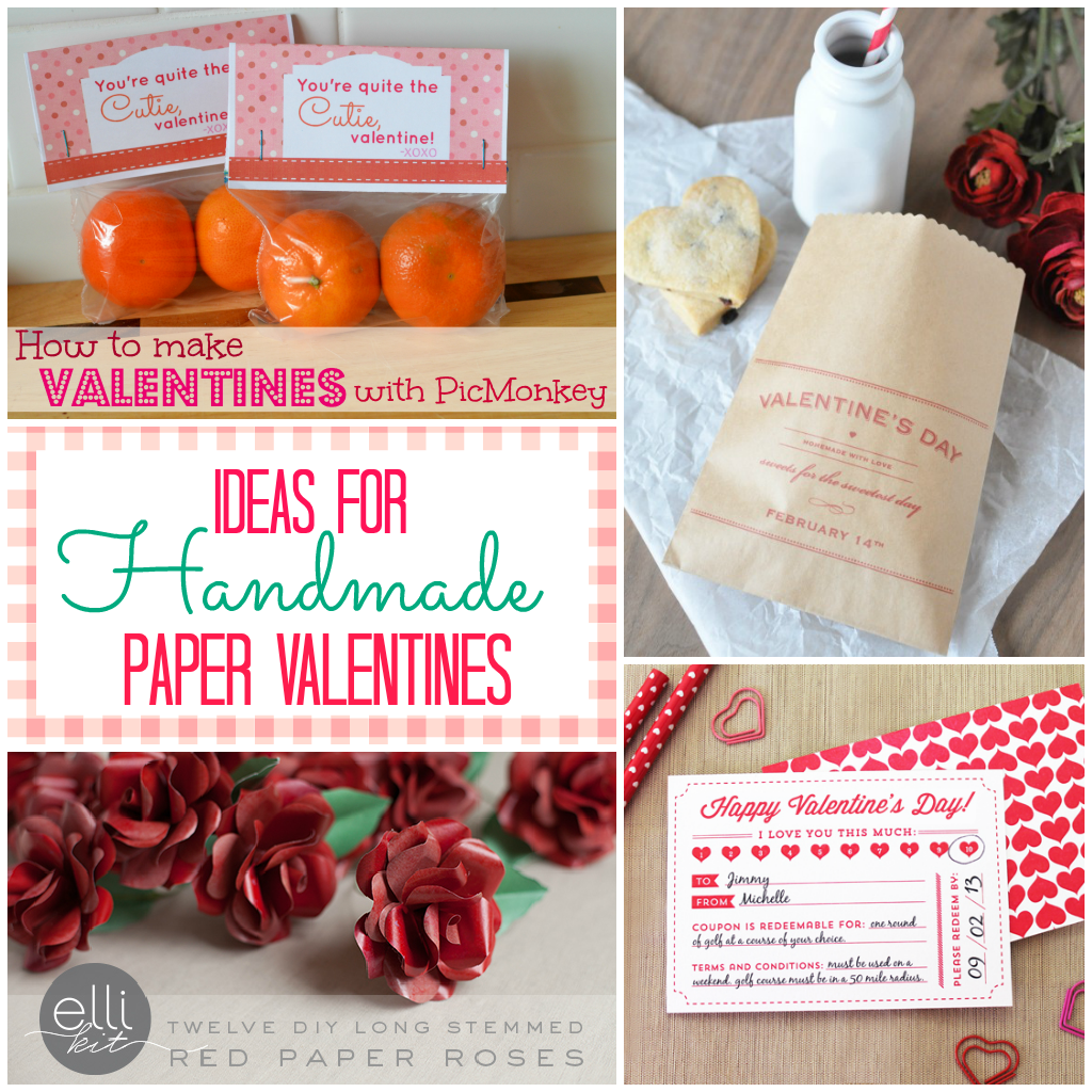 Ideas for Handmade Paper Valentines